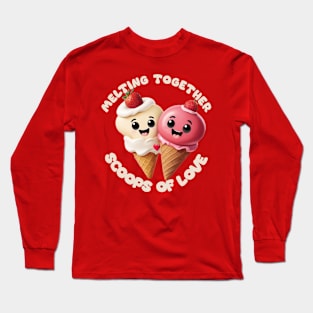 melting together Long Sleeve T-Shirt